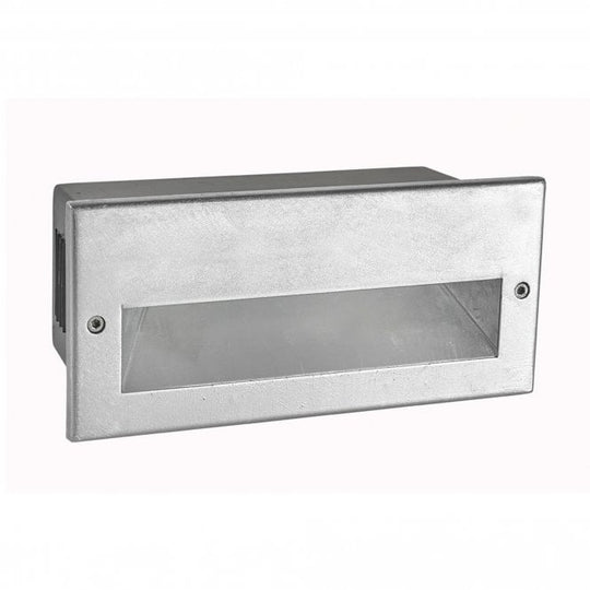 Namsos LED Recessed Wall Light Galvanized