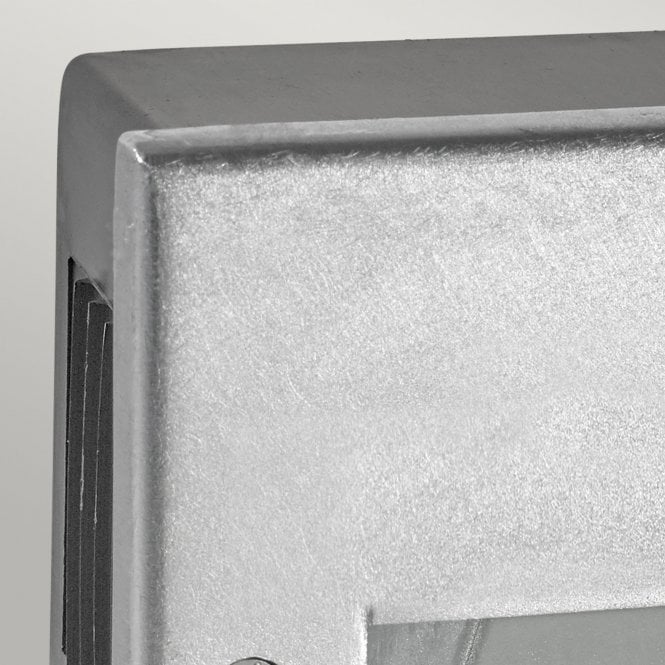 Namsos LED Recessed Wall Light Galvanized