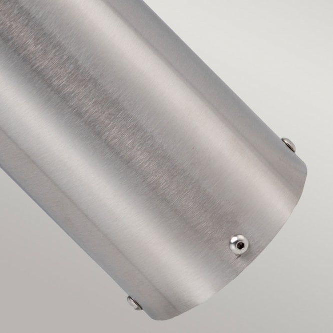 Paignton 1 Light Bollard  Stainless Steel (Silver)