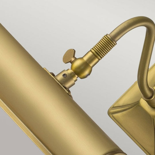 Picture Light 1 Light Small - Brushed Brass