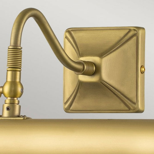 Picture Light 2 Light Large - Brushed Brass