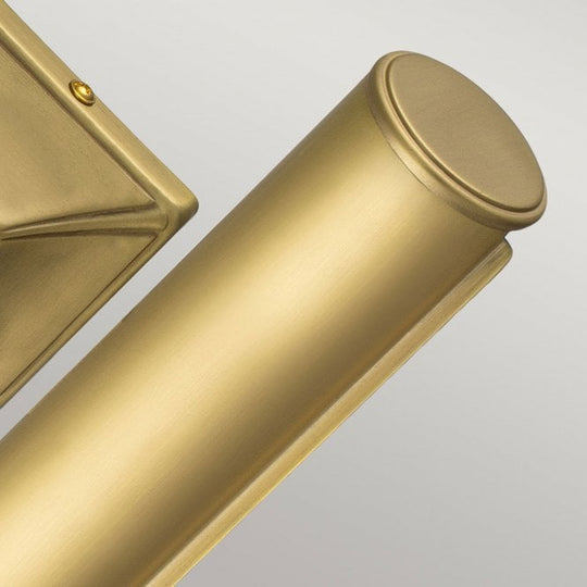 Picture Light 2 Light Large - Brushed Brass