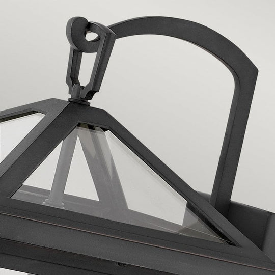 Alford Place 2 Light Medium Wall Lantern Museum Black