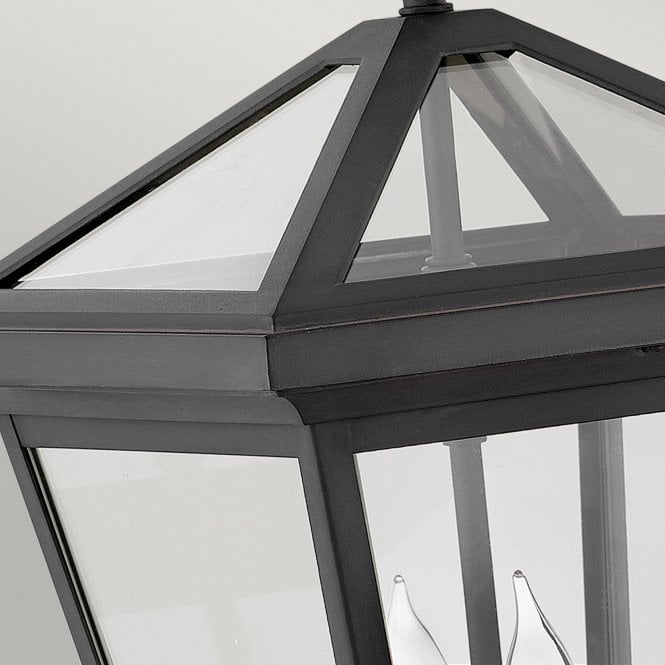 Alford Place 2 Light Medium Wall Lantern Museum Black