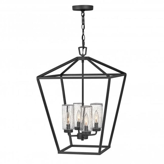 Alford Place 4 Light Outdoor Pendant  Museum Black