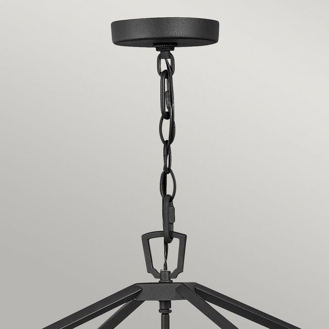 Alford Place 4 Light Outdoor Pendant  Museum Black
