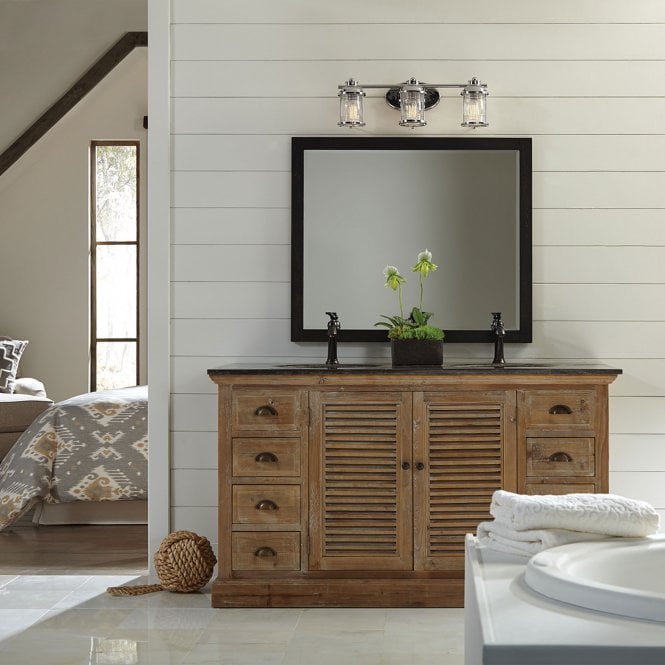 Ashland Bay 3 Light Wall Light  Polished Chrome