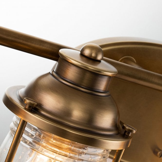 Ashland Bay 4 Light Wall Light  Natural Brass