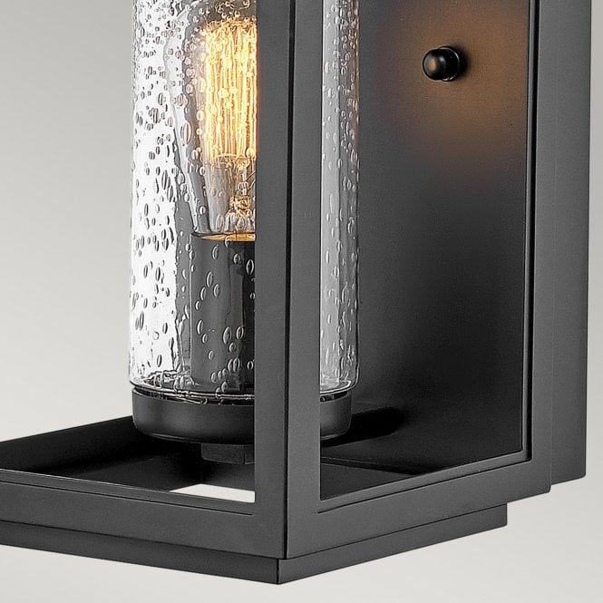 Atwater 1 Light Medium Wall Lantern  Black