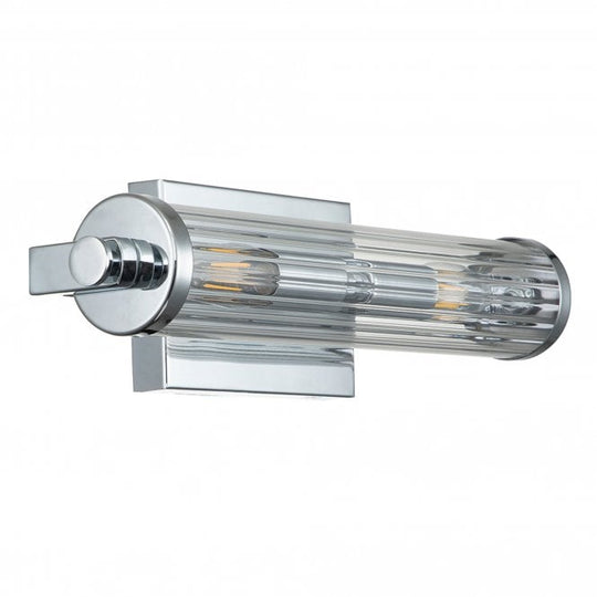 Azores 2 Light Wall Light  Polished Chrome