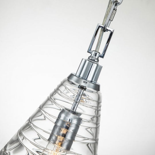 Elmore 1 Light Pendant   Polished Chrome