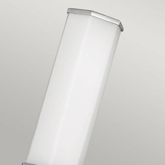 Facet Single LED Wall Light  Polished Chrome