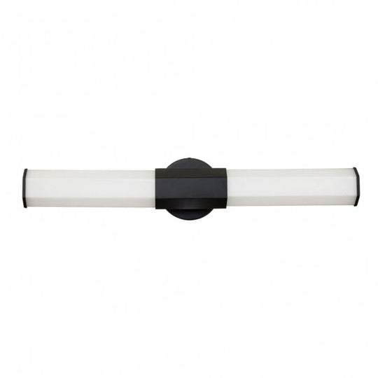 Facet Dual LED Wall Light  Matte Black