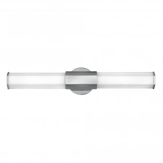 Facet Dual LED Wall Light  Polished Chrome