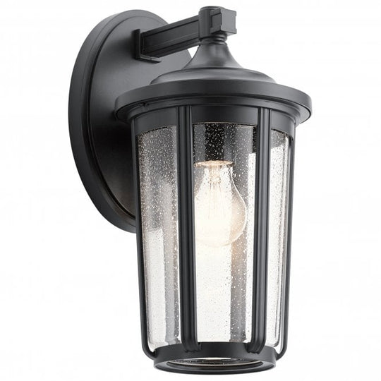 Fairfield 1 Light Large Wall Lantern  Black