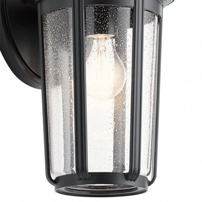 Fairfield 1 Light Large Wall Lantern  Black