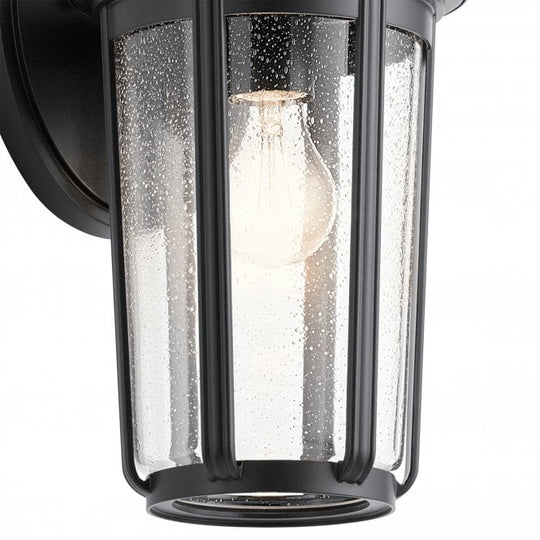 Fairfield 1 Light Large Wall Lantern  Black