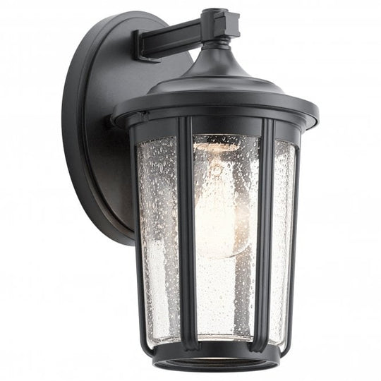 Fairfield 1 Light Medium Wall Lantern  Black