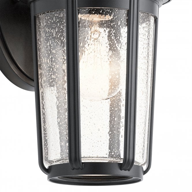 Fairfield 1 Light Medium Wall Lantern  Black