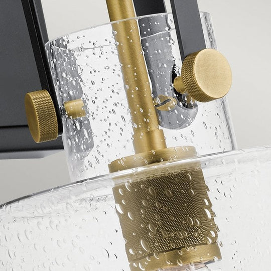 Kitner 1 Light Wall Light  Natural Brass