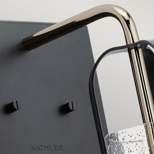 Kitner 1 Light Wall Light  Polished Chrome / Nickel