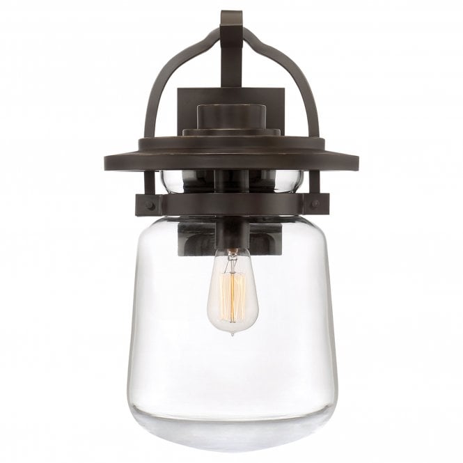 Lasalle 1 Light Large Wall Lantern  Western Bronze