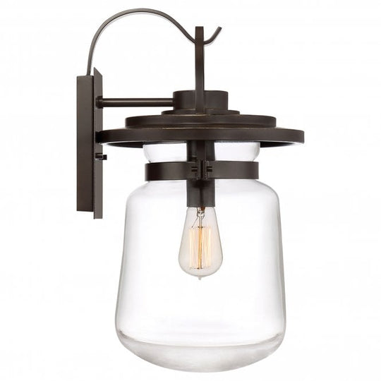 Lasalle 1 Light Large Wall Lantern  Western Bronze