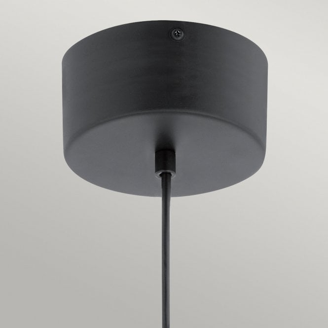 Moonlit LED Mini Pendant   Matte Black