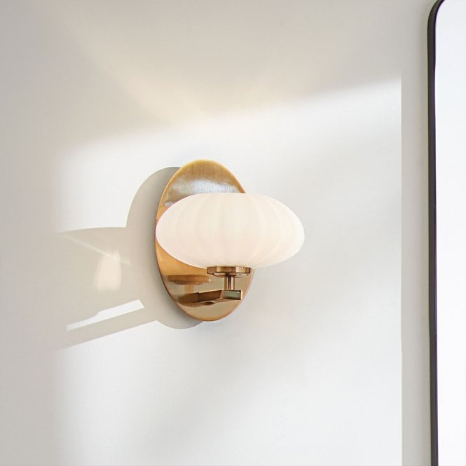 Pim 1 Light Wall Light  Fox Gold