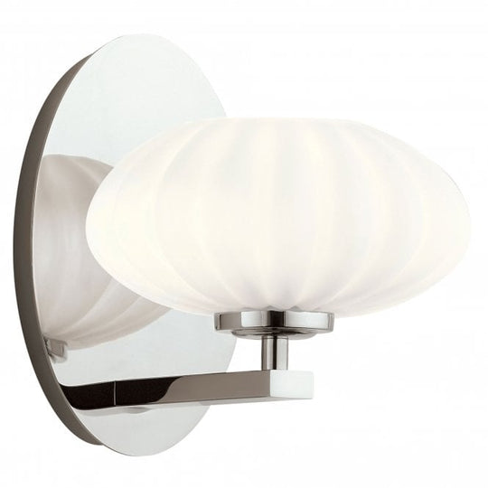 Pim 1 Light Wall Light  Polished Chrome