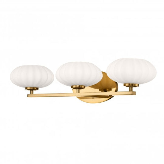 Pim 3 Light Wall Light  Fox Gold