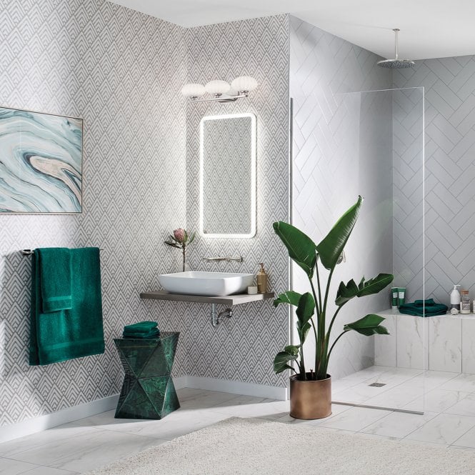 Pim 3 Light Wall Light  Polished Chrome