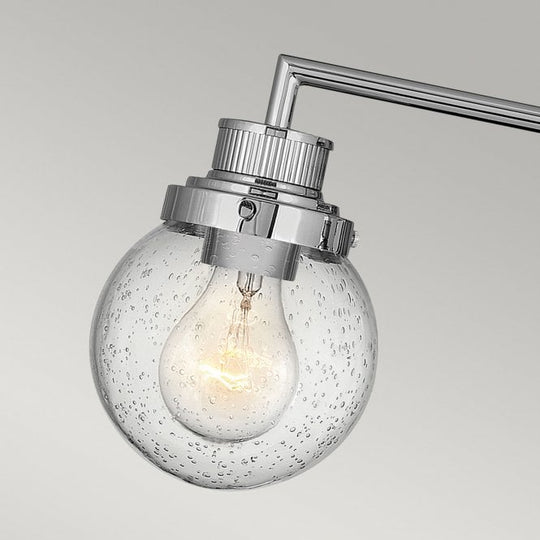 Poppy 3 Light Wall Light  Polished Chrome