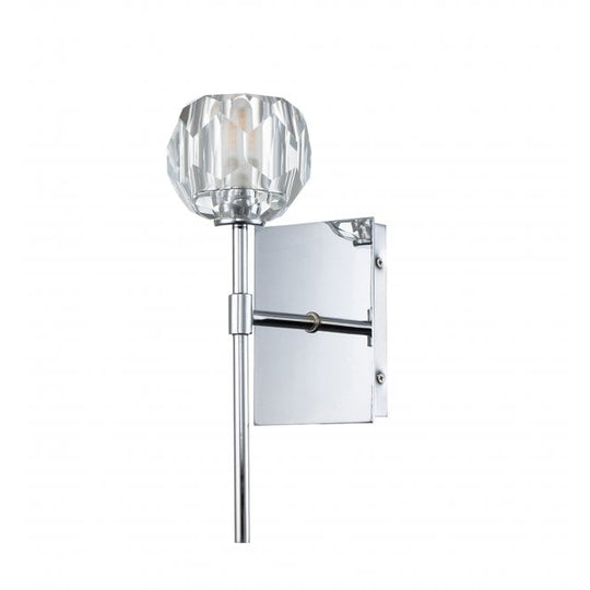 Regalia 1 Light Wall Light  Polished Chrome