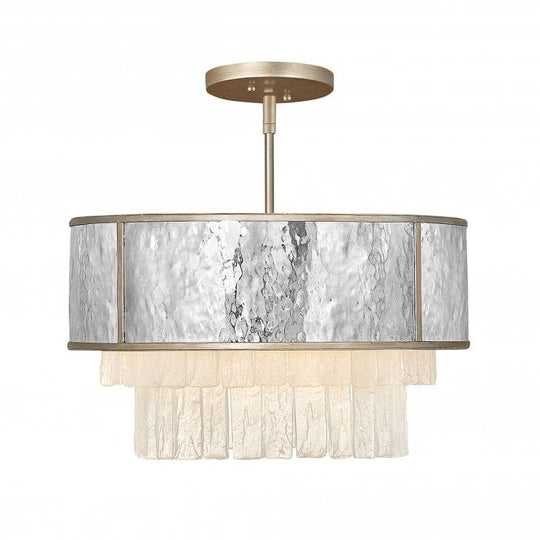 Reverie 4 Light Semi-flush/ Pendant Champagne Gold