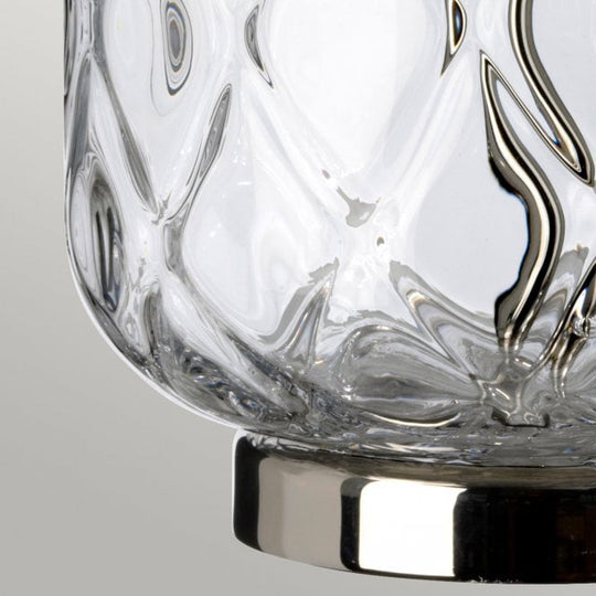 Sola 1lt Table Lamp - Breton Shade Polished Chrome / Nickel