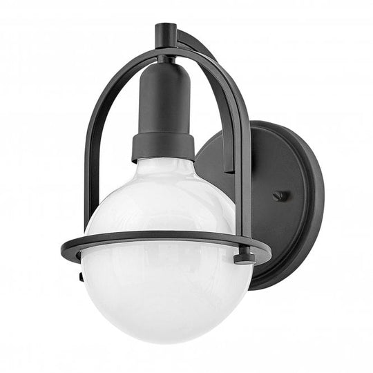 Somerset 1 Light Wall Light  Black