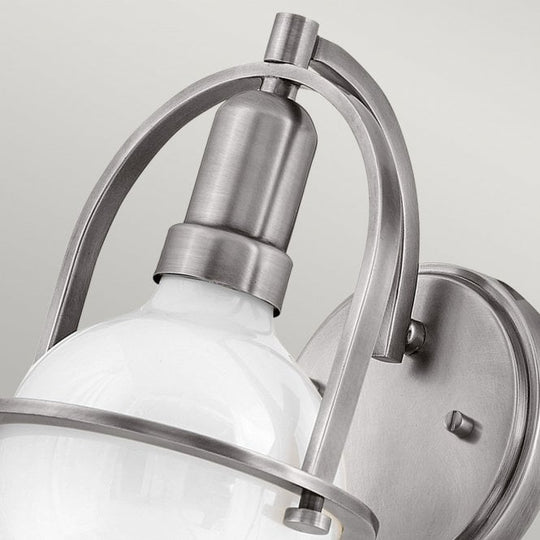 Somerset 1 Light Wall Light  Brushed Nickel