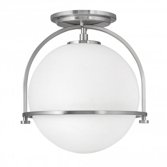 Somerset 1 Light Flush Mount  Brushed Nickel