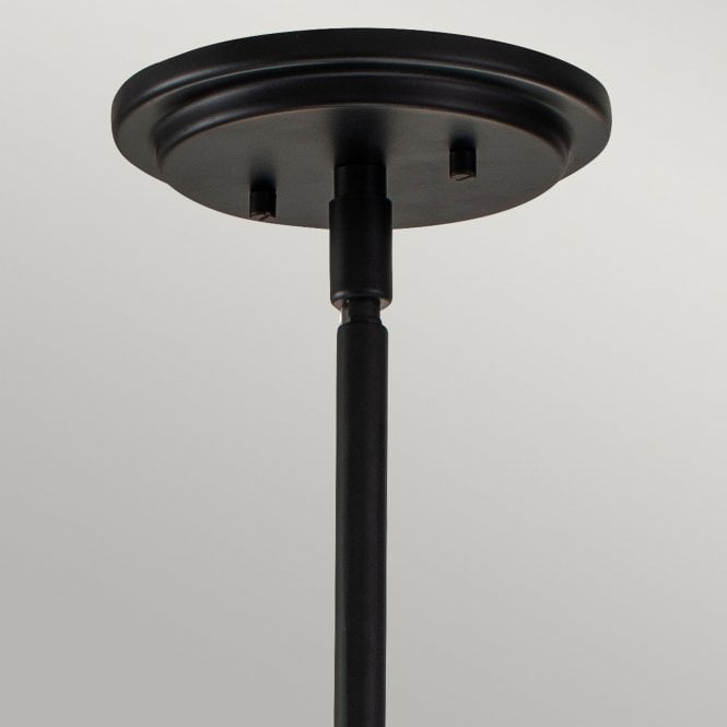Somerset 1 Light Medium Pendant  Black