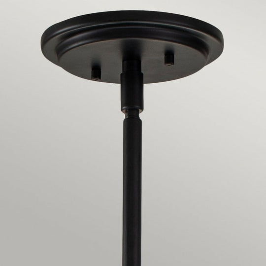 Somerset 1 Light Medium Pendant  Black