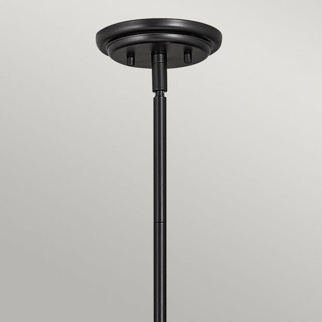 Somerset 1 Light Medium Pendant  Black