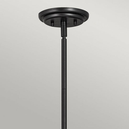 Somerset 1 Light Medium Pendant  Black