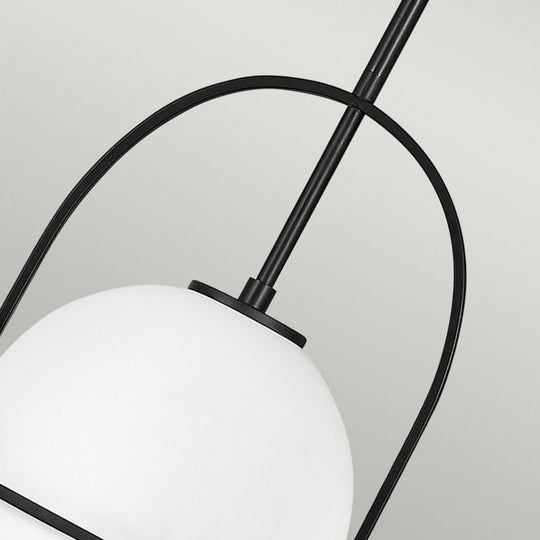 Somerset 1 Light Medium Pendant  Black