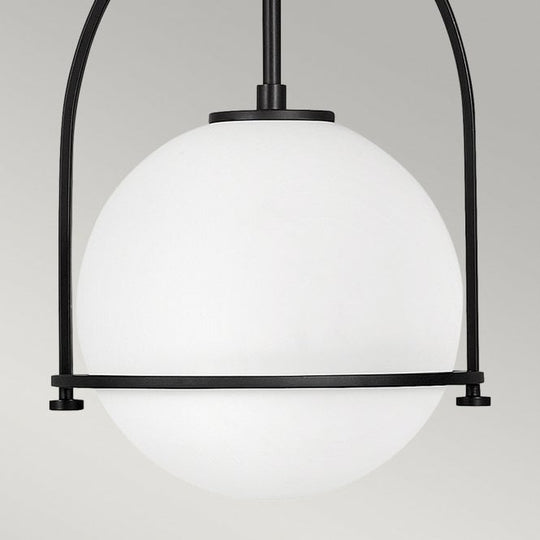 Somerset 1 Light Medium Pendant  Black
