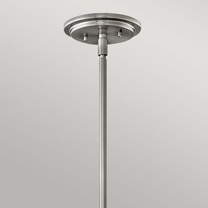 Somerset 1 Light Medium Pendant  Brushed Nickel