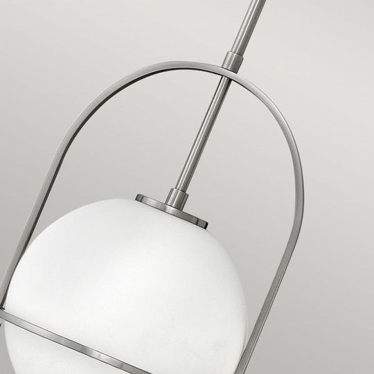 Somerset 1 Light Medium Pendant  Brushed Nickel