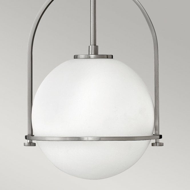 Somerset 1 Light Medium Pendant  Brushed Nickel