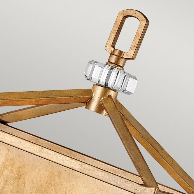 Stinson 2 Light Wall Light  Distressed Brass