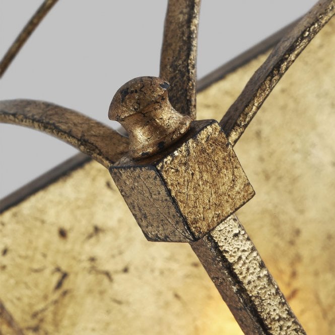 Thayer 2 Light Wall Light Antique Gild